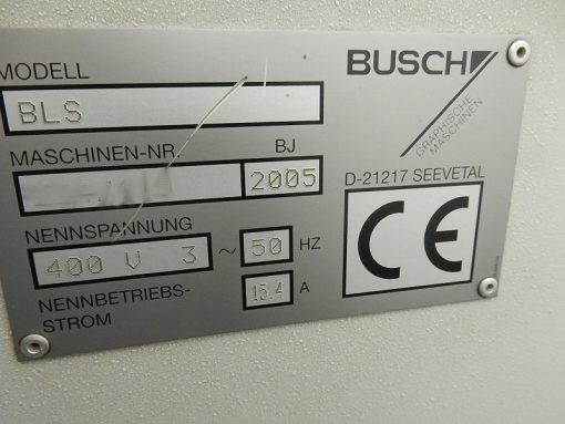 Busch BLS 1 label punch