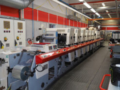 MPS EP 330 8 colours flexo label printer
