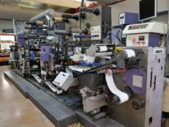 Gallus R 200 Letterpress - Screen printing hot foil l- laminating