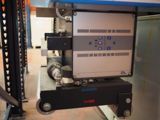 Smag 2 colour Flexo printer - Slitter Rewinder - Die cutter - Sheeting station 310 mm