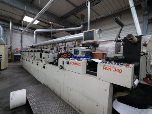 CODIMAG VIVA 340 6 colours letterpress label press