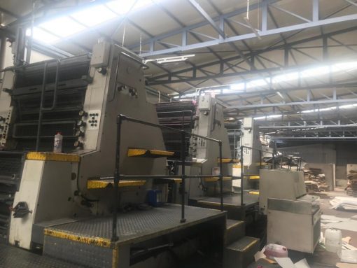 Roland 806-6 LX Offset printing
