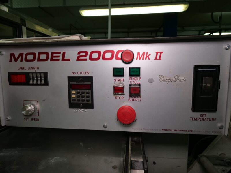 Nefoil 2000 MK II hot foil stamper