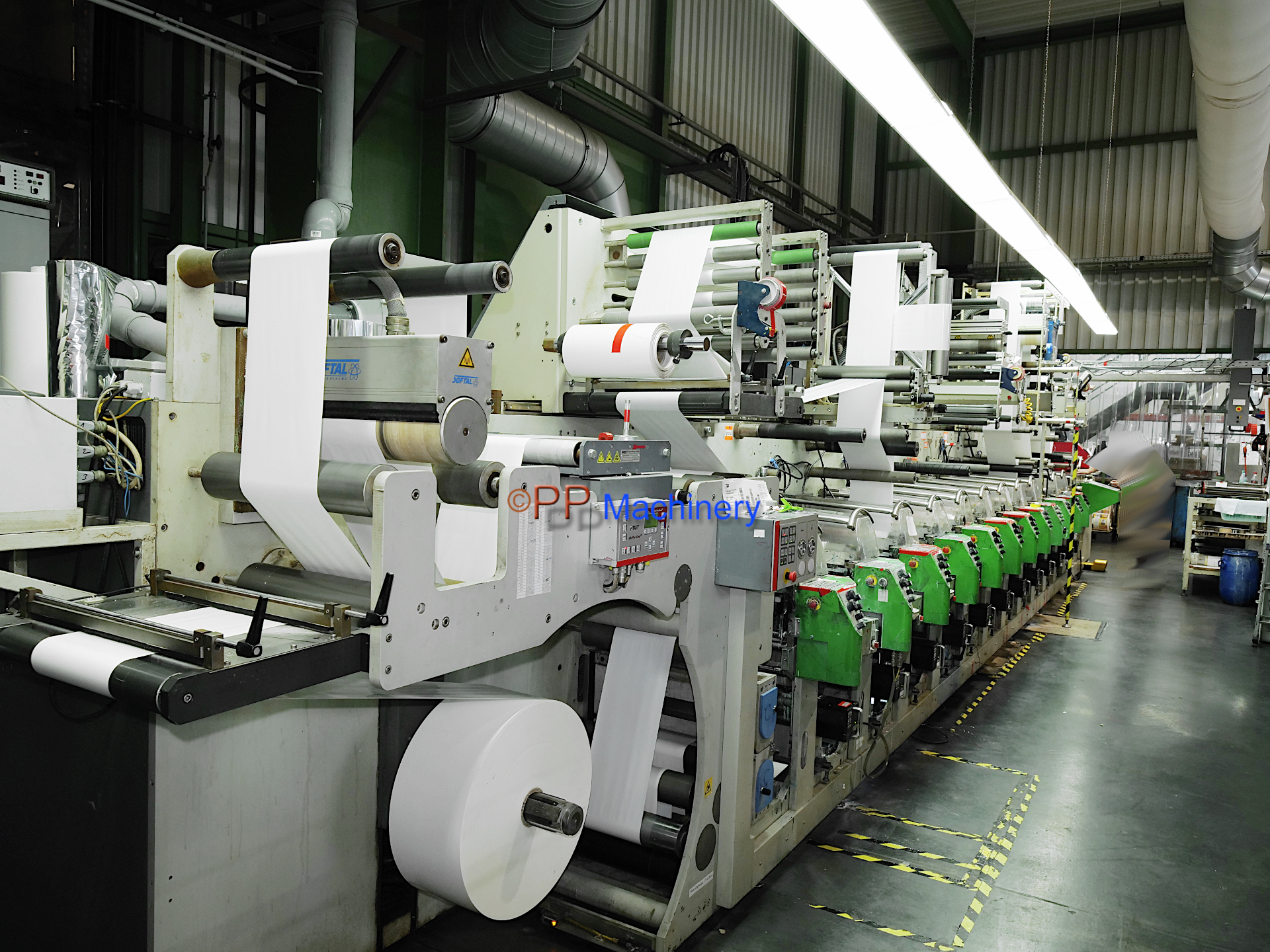 Gidue Bobst Combat 430 - nice 12 Flexo label press - Multilayer Screen printing 430 mm | PP Machinery - Printing - Packaging Machinery - Label machinery