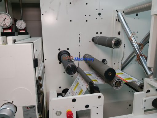ABG Vectra SGTR 330 Turret Rewinder Die Cutter