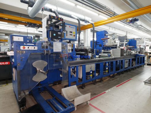 Gallus Arsom EM 410 Flexo booklet production line