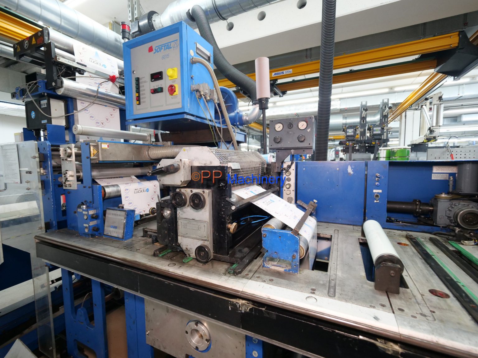 Gallus Arsoma EM 410 4 colours flexo booklet and label production ...