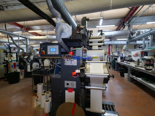 Gallus EM 280 7 colours flexo label press  for sale www.ppmachinery.com