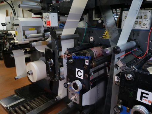Gallus EM 280 7 colours flexo label press