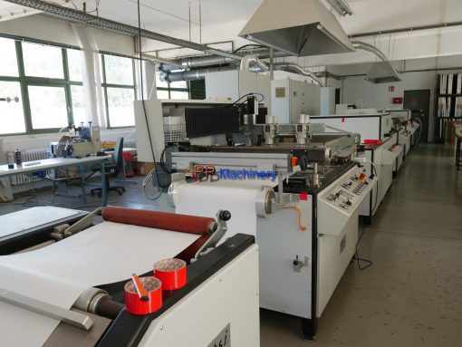 TSI Spezialmaschinen FLB 500 2 colors screen printing
