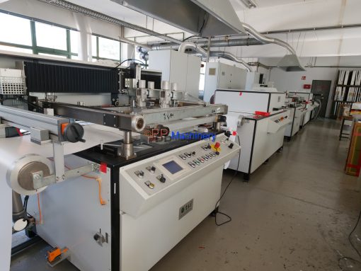 TSI Spezialmaschinen FLB 500 2 colors screen printing