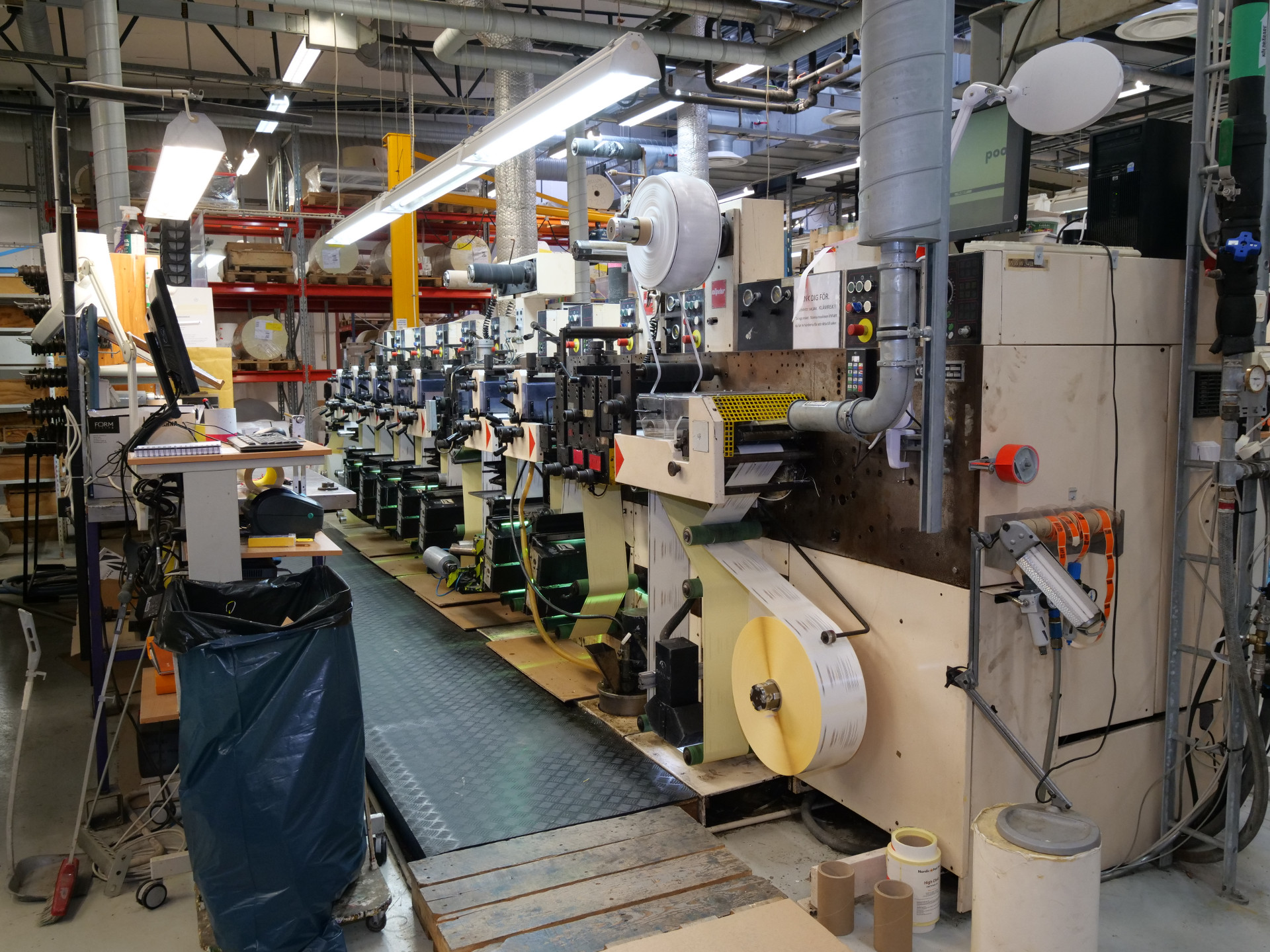 nilpeter flexo printing machine