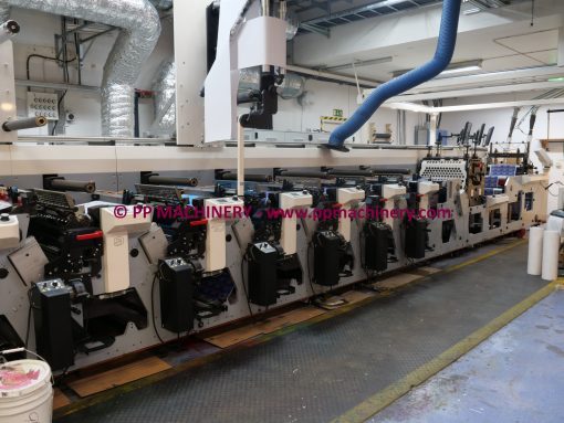 MPS EF 520 14 colours flexo press