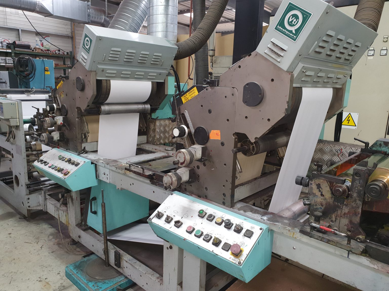 Omet Multiflex LB 420 FLUV 5 colours Flexo printing machine PP