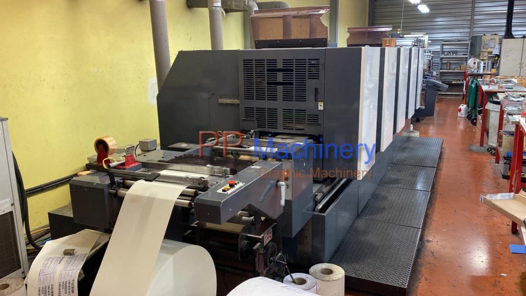 Iwasaki TR-2 Intermittent 5 colours offset for labels with flatbed