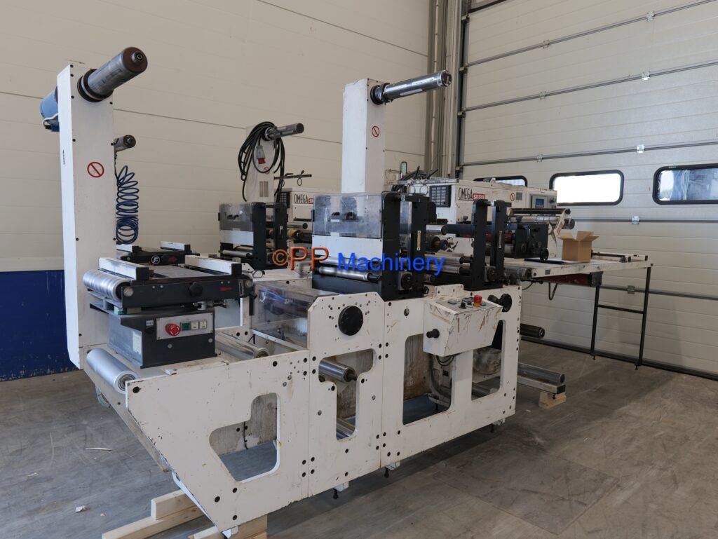 ABG Omega SR 330 Blank label production line – Slitter