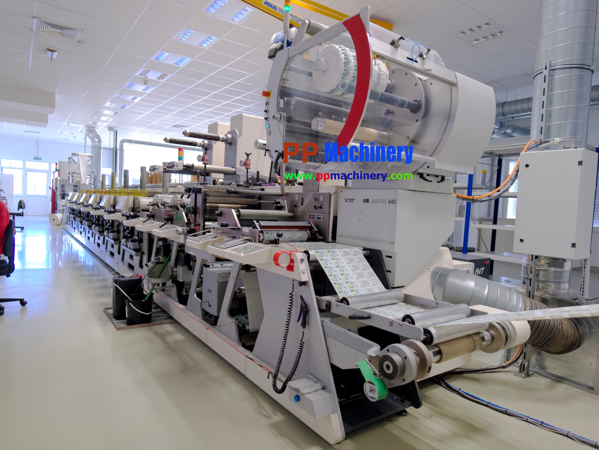 Nilpeter MO 4 6 colours offset label press + 4 flexo units from 2014 in mint condition