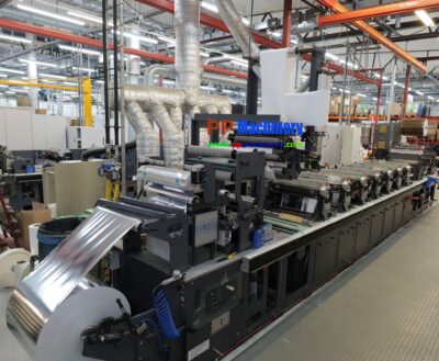 Alternative view of GALLUS ARSOMA EM 510 7 COLOURS FLEXO LABEL PRESS WITH CHILLED ROLLERS
