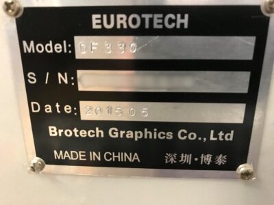 Eurotech DF 330 Compact Label Converter from 2015 - Image 3