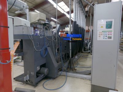 2001 Gallus EM 280 7 Colours Flexo Label Press with Chilled rollers and Delam Relam - Image 6