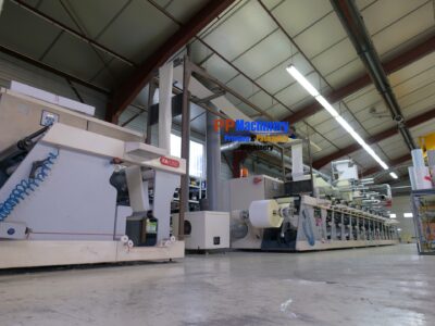 2008 NILPETER FA4 9 COLOURS FLEXO LABEL PRESS FULLY EQUIPPED FROM PP MACHINERY – GERMANY - Image 4