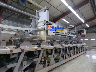 2008 NILPETER FA4 9 COLOURS FLEXO LABEL PRESS FULLY EQUIPPED FROM PP MACHINERY – GERMANY - Image 7