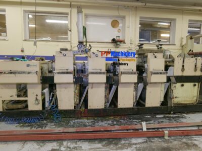 Mark Andy 4124 16" Flexo press 4 colours waterbased inks - Image 3