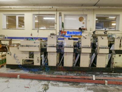 Mark Andy 4124 16" Flexo press 4 colours waterbased inks - Image 4