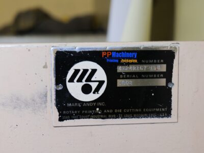 Mark Andy 4124 16" Flexo press 4 colours waterbased inks - Image 7