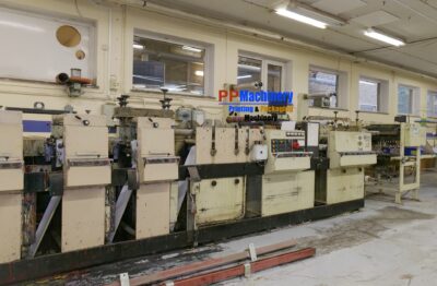 Mark Andy 4124 16" Flexo press 4 colours waterbased inks - Image 8