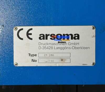 Gallus EM 280 8 colours with chilled rollers and flatbed die cutting from 2000 - Image 7