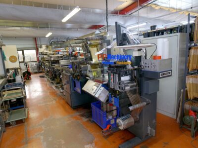 Gallus EM 280 8 colours with chilled rollers and flatbed die cutting from 2000 - Image 9
