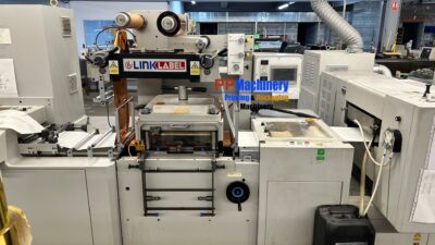 LINK LABEL HOT FOIL STAMPING – SEMI ROTARY DIE CUTTING – LABEL FINISHING LINE - From PP Machinery - Image 6