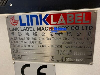 LINK LABEL HOT FOIL STAMPING – SEMI ROTARY DIE CUTTING – LABEL FINISHING LINE - From PP Machinery - Image 7