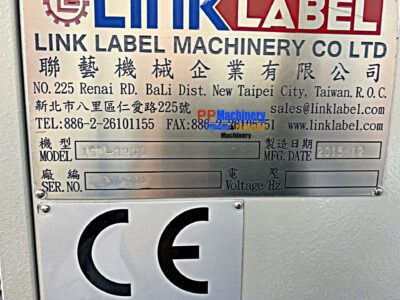LINK LABEL HOT FOIL STAMPING – SEMI ROTARY DIE CUTTING – LABEL FINISHING LINE - From PP Machinery - Image 8