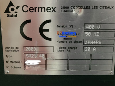 Sidel Cermex SW 21.40 case packing machine - Image 8