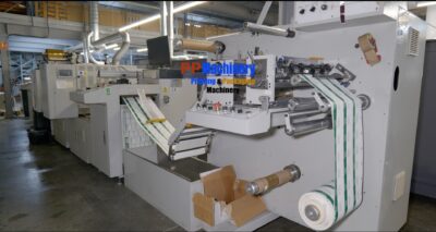 LINK LABEL HOT FOIL STAMPING – SEMI ROTARY DIE CUTTING – LABEL FINISHING LINE - Image 16