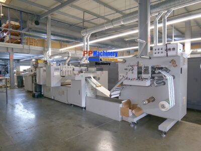 Alternative view of LINK LABEL HOT FOIL STAMPING – SEMI ROTARY DIE CUTTING – LABEL FINISHING LINE