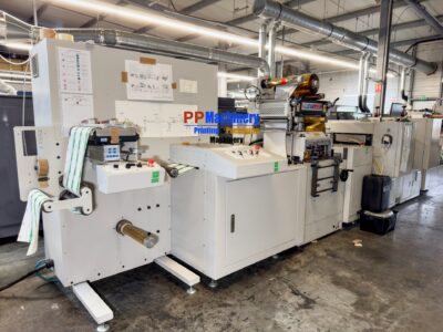 LINK LABEL HOT FOIL STAMPING – SEMI ROTARY DIE CUTTING – LABEL FINISHING LINE - Image 3