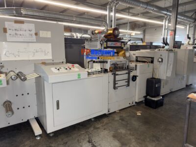 LINK LABEL HOT FOIL STAMPING – SEMI ROTARY DIE CUTTING – LABEL FINISHING LINE - Image 4