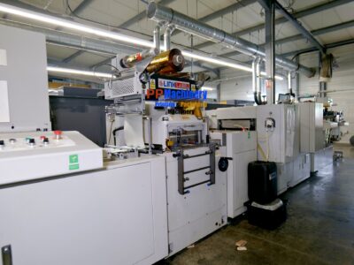 LINK LABEL HOT FOIL STAMPING – SEMI ROTARY DIE CUTTING – LABEL FINISHING LINE - Image 5