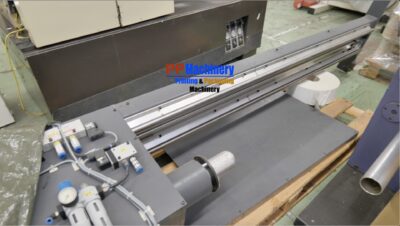 Gallus TR 510 Turret Rewinder with auto dispenser auto eject and conveyor for finished rolls - Image 11