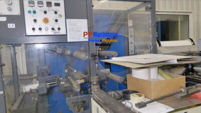 Gallus TR 510 Turret Rewinder with auto dispenser auto eject and conveyor for finished rolls - Image 3