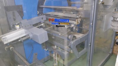 Gallus TR 510 Turret Rewinder with auto dispenser auto eject and conveyor for finished rolls - Image 7