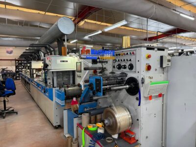 Alternative view of SMAG GALAXIE 2005 5 colors Screen printing hot foil stamping flat bed die cutting