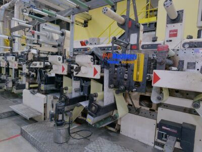 2002 Nilpeter FA 3300 10 colours 8 flexo units label press - Image 5