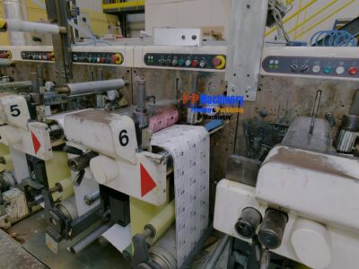 2002 Nilpeter FA 3300 10 colours 8 flexo units label press - Image 7