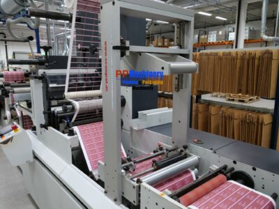 ABG Digicon label fininsher -hot foil - cold foil - lamination - delam relam - sheeting station - Image 6