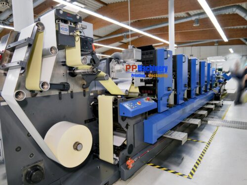 Gallus TCS 250 5 colours offset label press