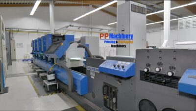 Gallus TCS 250 Intermittent offset label press with flexo varnishing and flat bed die cutter - Image 5